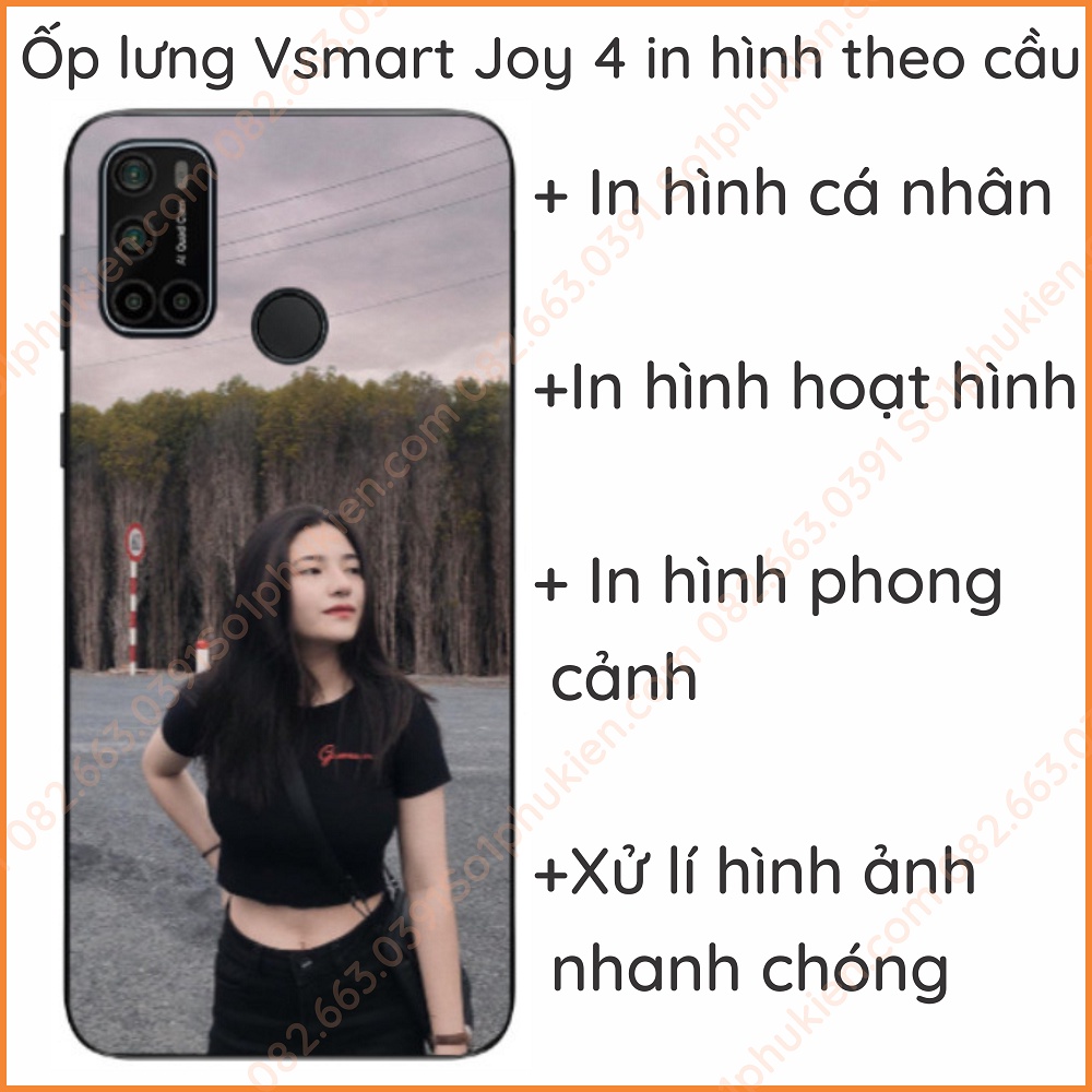 Ốp Lưng Vsmart Joy 4 in hình theo yêu cầu