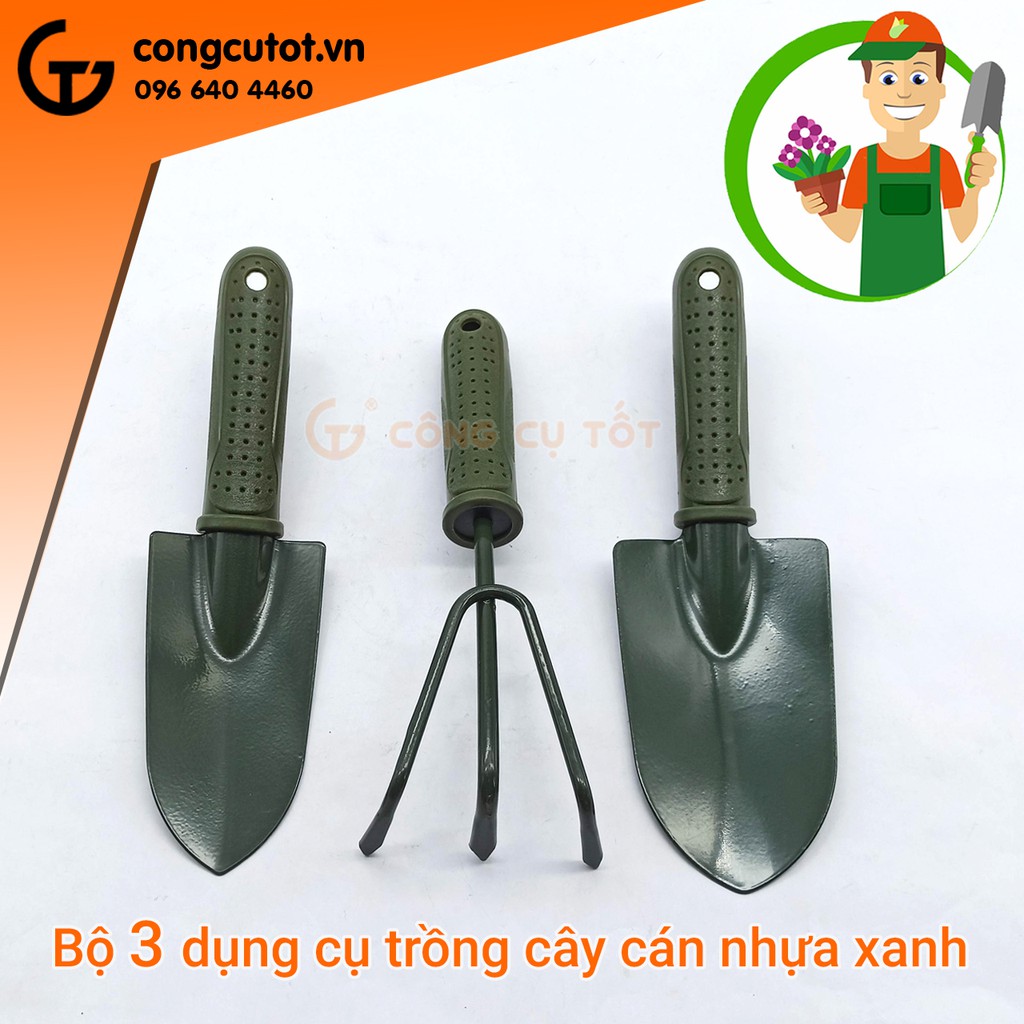 Bộ dụng cụ làm vườn 3 món