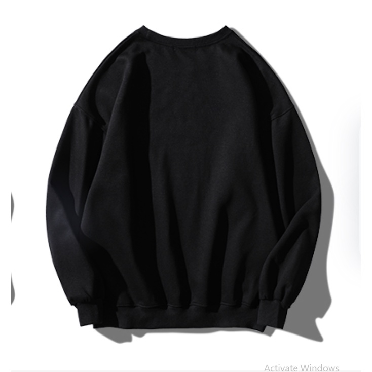 Áo SWEATER Nỉ Cổ Bo Tròn WAKE Phong Cách GAREM - Nỉ Ngoại Siêu Dày Mặc Thoải Mái Du Lịch Thể Thao Mùa Đông Ấm Áp