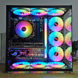 Fan CoolMoon K5 RGB 16 Triệu Màu Kèm 366 Hiệu Ứng