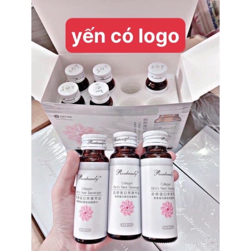 Nước Collagen Yến Rose Beauty Trắng Da Hộp 8 Chaia