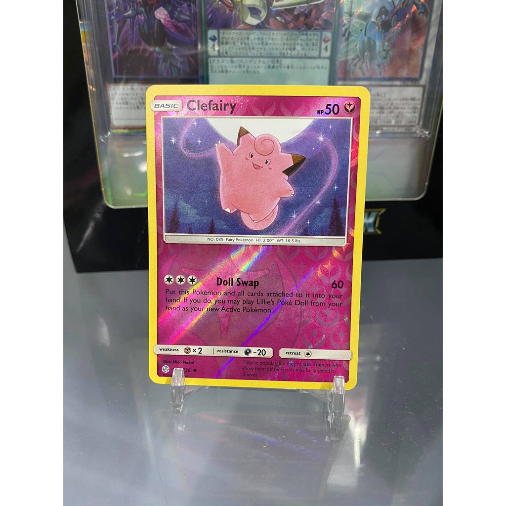 [ Dưa Hấu Yugioh ] Lá bài thẻ bài Pokemon Clelairy