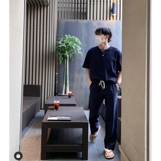 QUẦN DÀI lưng thun Linen Set CHUOT TRANG