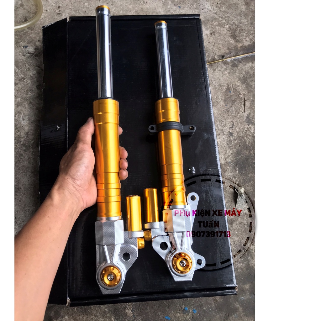 Bộ phuộc VARIO, AIR BLADE, VISION có bình dầu trước