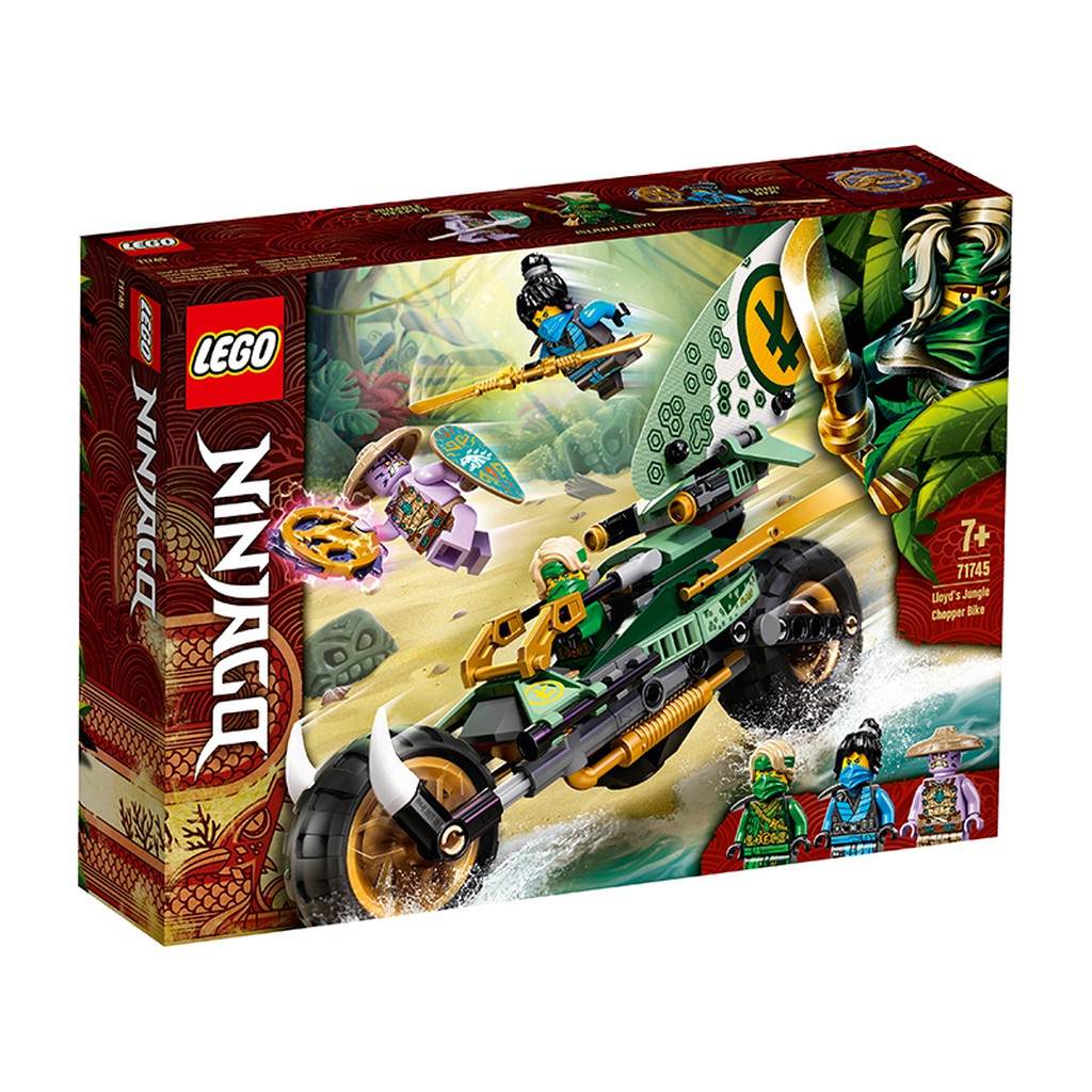 Đồ Chơi Lắp Ráp LEGO NINJAGO Xe Địa Hình Rừng Xanh Của Lloyd 71745 Cho Bé Trên 7 Tuổi