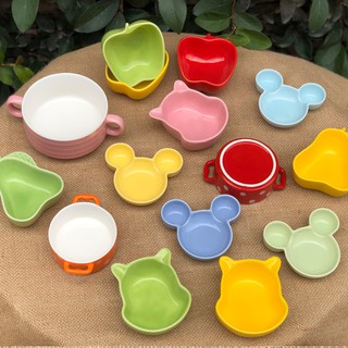Bát Ăn dặm Gốm Sứ Mini Hình Hoa Quả Cho Bé
