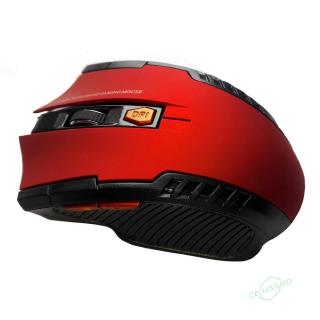 CS 2.4GHz Wireless 2400DPI 6 Buttons USB Optical Gaming Mouse for PC Laptop