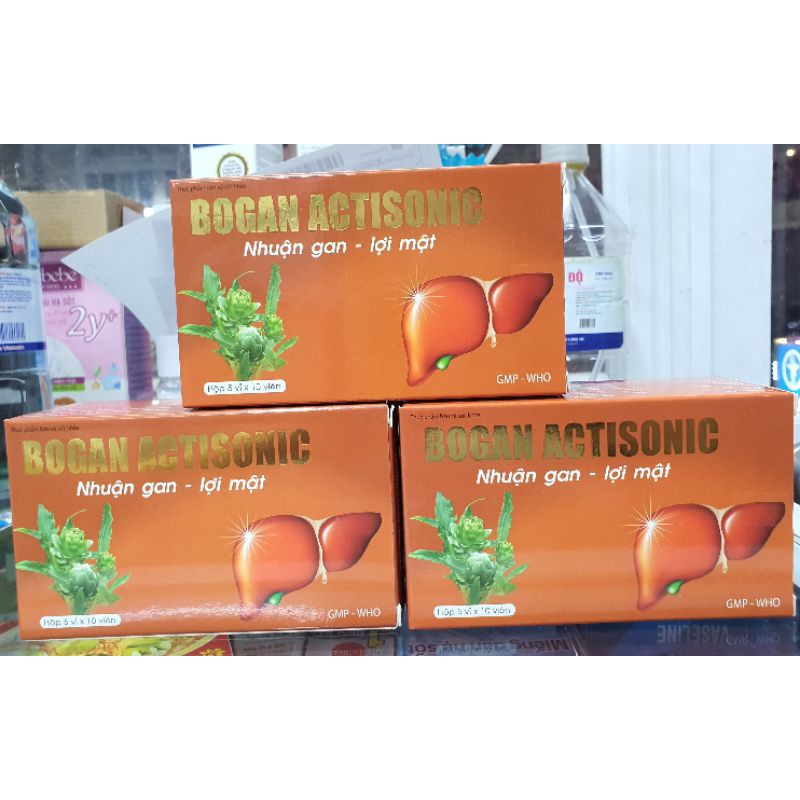 Bogan Actisonic - Giúp tăng cường chức năng gan, bổ gan, mát gan , giải độc