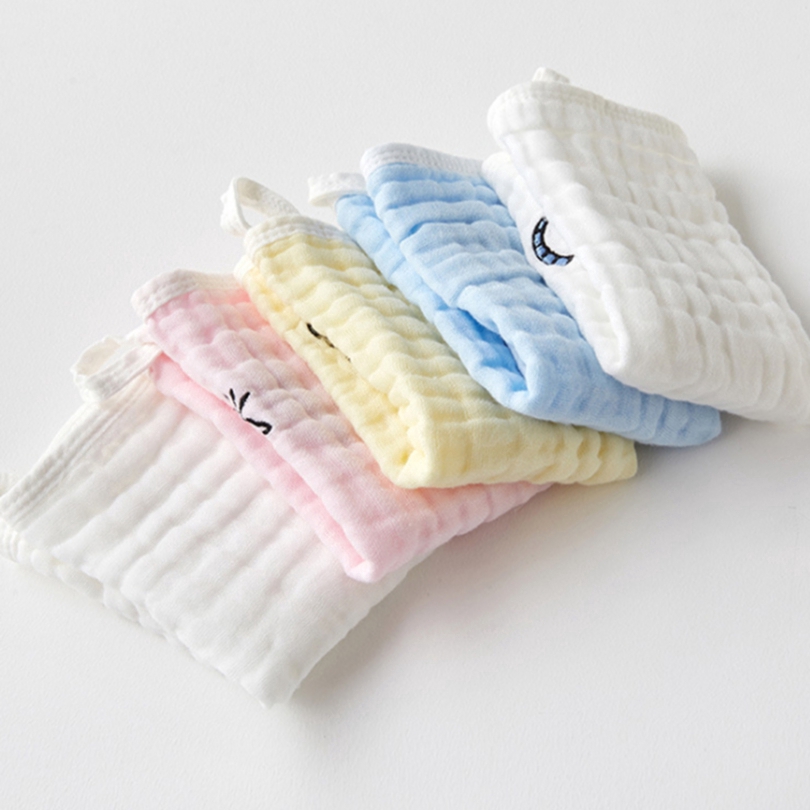 Set 5 khăn tắm và lau mặt từ cotton dành cho trẻ em
