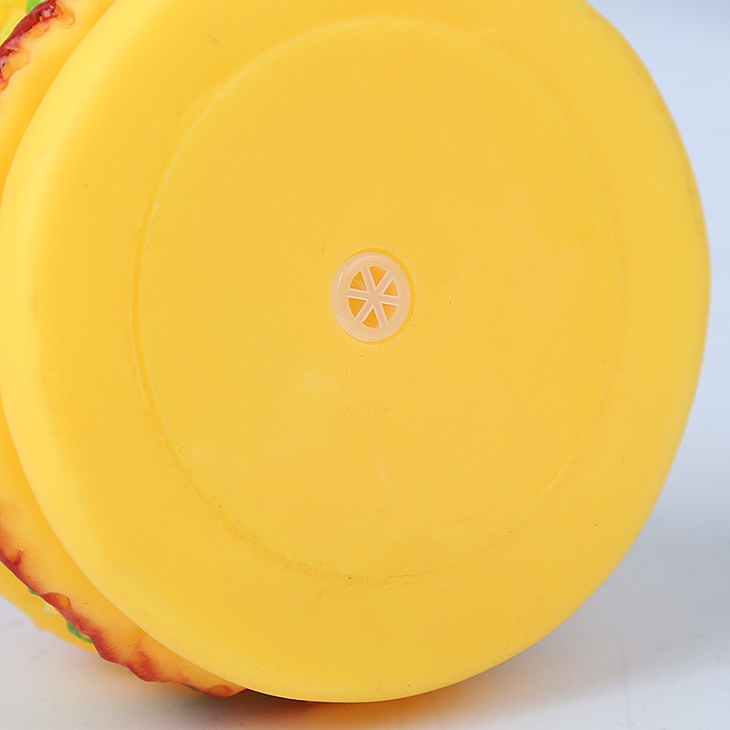Đồ chơi nhai gặm hình bánh hamburger dễ thương cho thú cưng