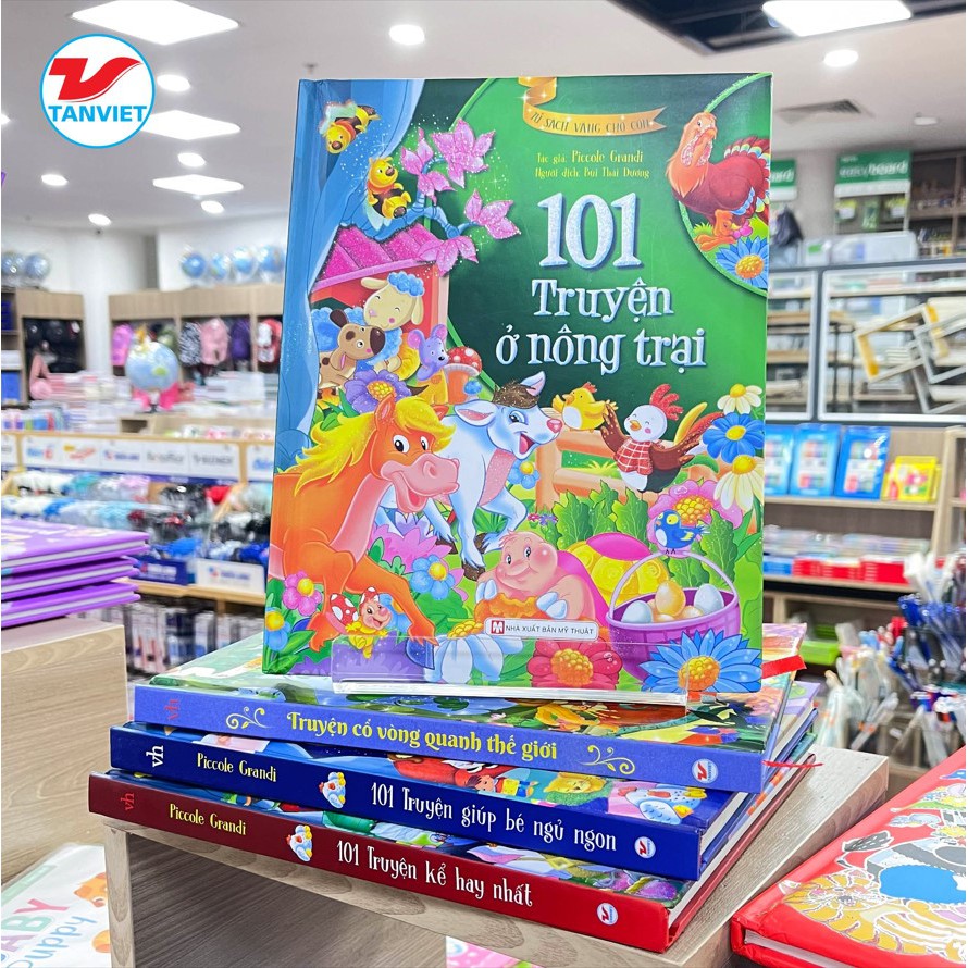Sách truyện - Tủ Sách Vàng Cho Con - 101 Truyện Kể Ở Nông Trại