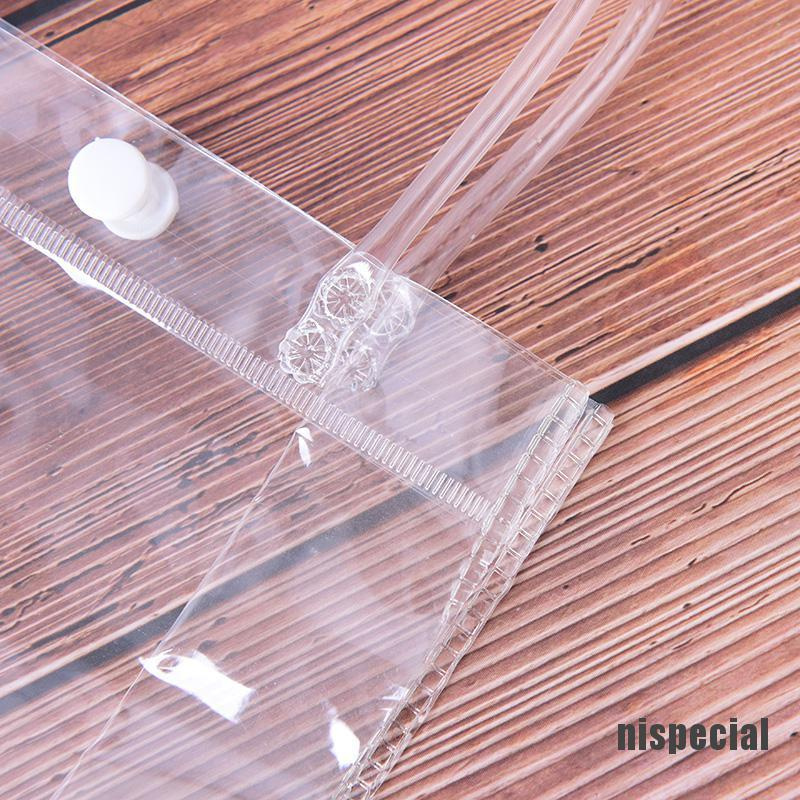 1 Túi Tote Đeo Vai Trong Suốt Thời Trang Mùa Hè Dành Cho Nữ