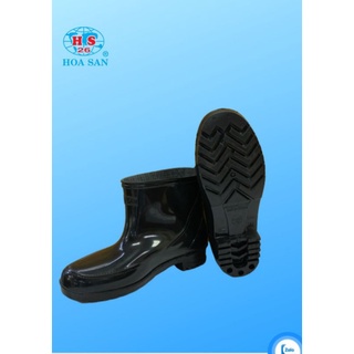 Ủng cao su nam thấp cổ Hoa San