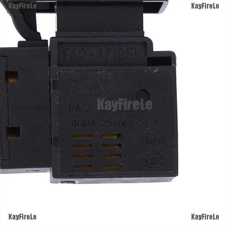 Công tắc điều khiển tốc độ máy khoan KayFireLe FA2-6/1BEK Black 6 V