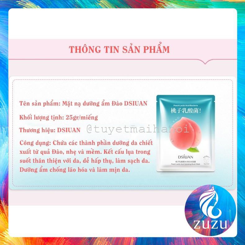 [N159]  Mặt Nạ Quả Đào, Mặt Nạ Nội Địa Trung DSIUAN dưỡng ẩm chống lão hóa da | BigBuy360 - bigbuy360.vn