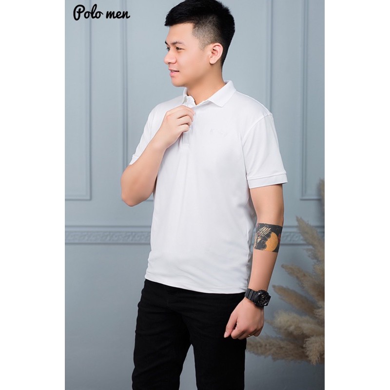 Áo Polo nam,Polo Men thêu chữ vải Cá Sấu chất đẹp ,chuẩn from, co giãn thoải mái