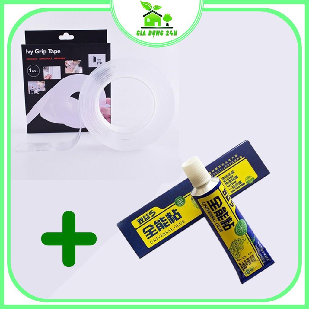 [COMBO KHUYẾN MÃI] 2 Băng Dính IVY GRIP TAPE và keo dán UNIVERSAL GLUE