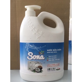 nước rửa chén sona 1kg6
