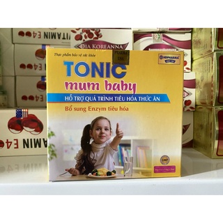 Tonic Mum Baby giúp bé tiêu hóa tốt giúp ăn ngon, ngủ tốt bé thông minh, mau ăn chóng lớn