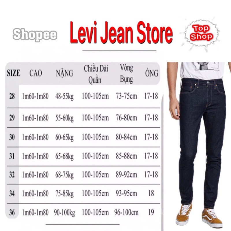 [GIẢM 50%] Quần jean nam ống đứng co giãn EA nhập khẩu thương hiệu Mỹ | BigBuy360 - bigbuy360.vn