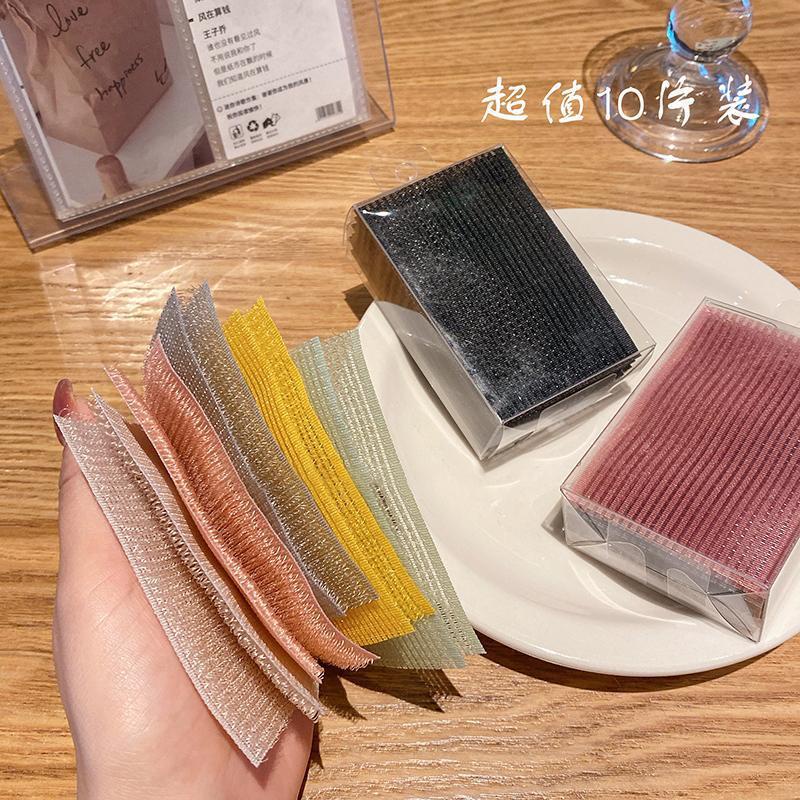 Bộ 10 Miếng Dán Tóc Thời Trang Hàn Quốc Không Để Lại Dấu Vết Cho Nữ timetunnel