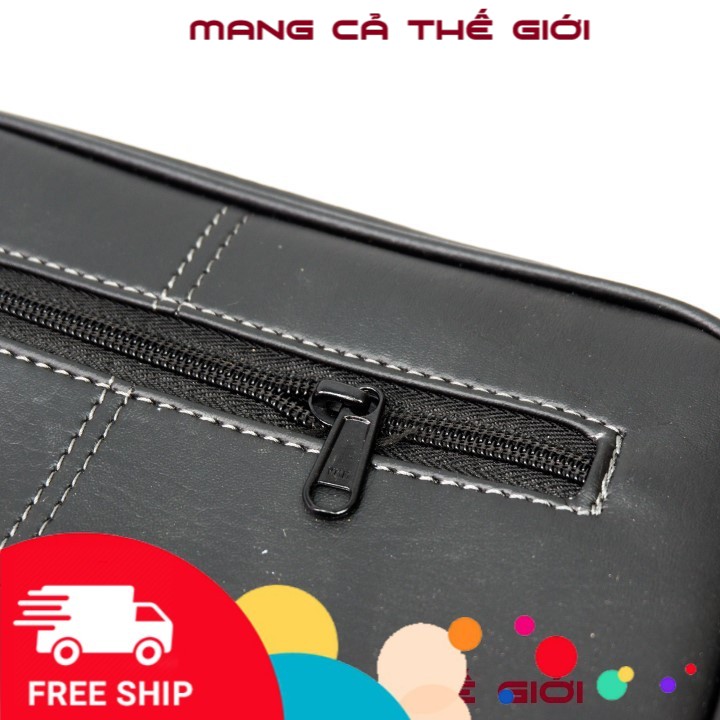 Túi đeo chéo nam mini da pu bền bỉ phong cách unisex style Hàn Quốc Mys Bag