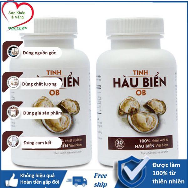 2 Tinh chất Hàu biển Ob - trị xuất tinh sớm, rối loạn cương dương