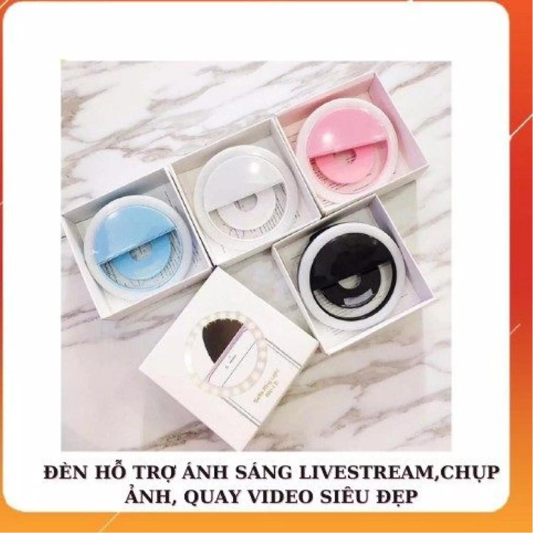 Đèn Selfie Ring light Cực sáng - Tặng kèm dây sạc - Dino Case