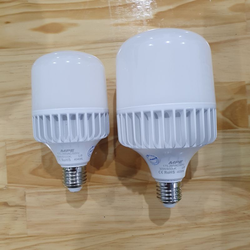 Bóng Đèn Led MPE LB-30T 30W Thân nhôm - Ánh Sáng trắng