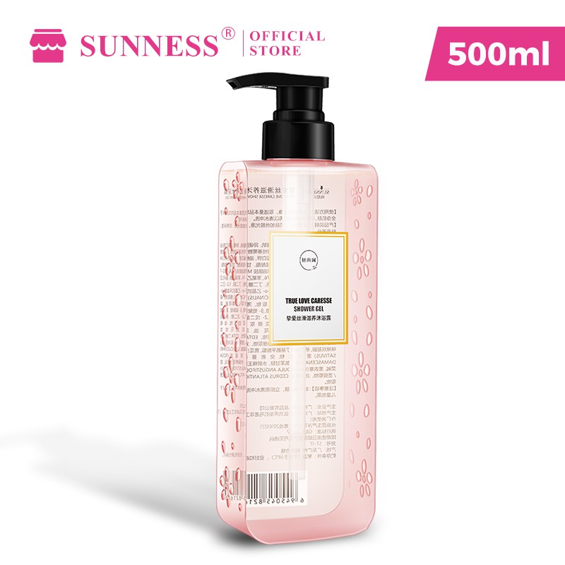 Sữa tắmsáng Hồng SUNNESS  500ml/chai 500G