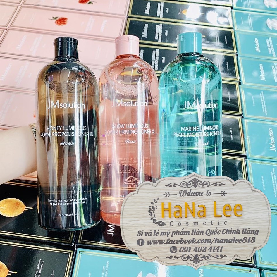 NƯỚC HOA HỒNG JM SOLUTION LUMINOUS TONER XL 600ml