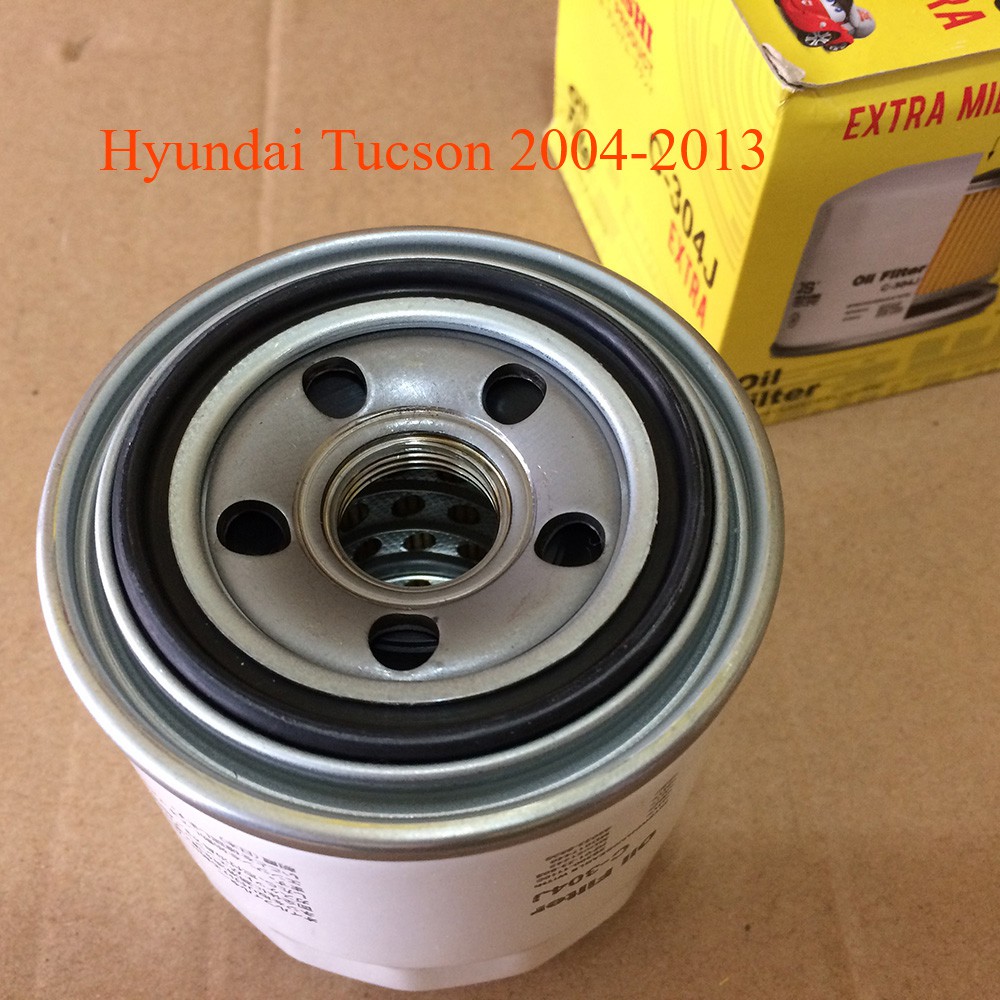 Lọc nhớt Hyundai Tucson 2004, 2005, 2006, 2007, 2008, 2009, 2010, 2011, 2012, 2013 26300-35503 hàng Nhật C304J