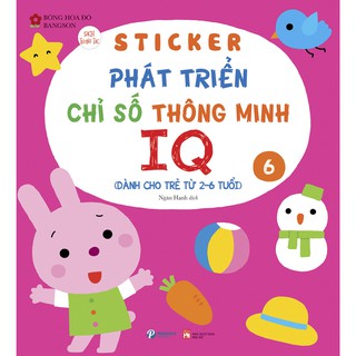 Sách - Sticker phát triển chỉ số thông minh