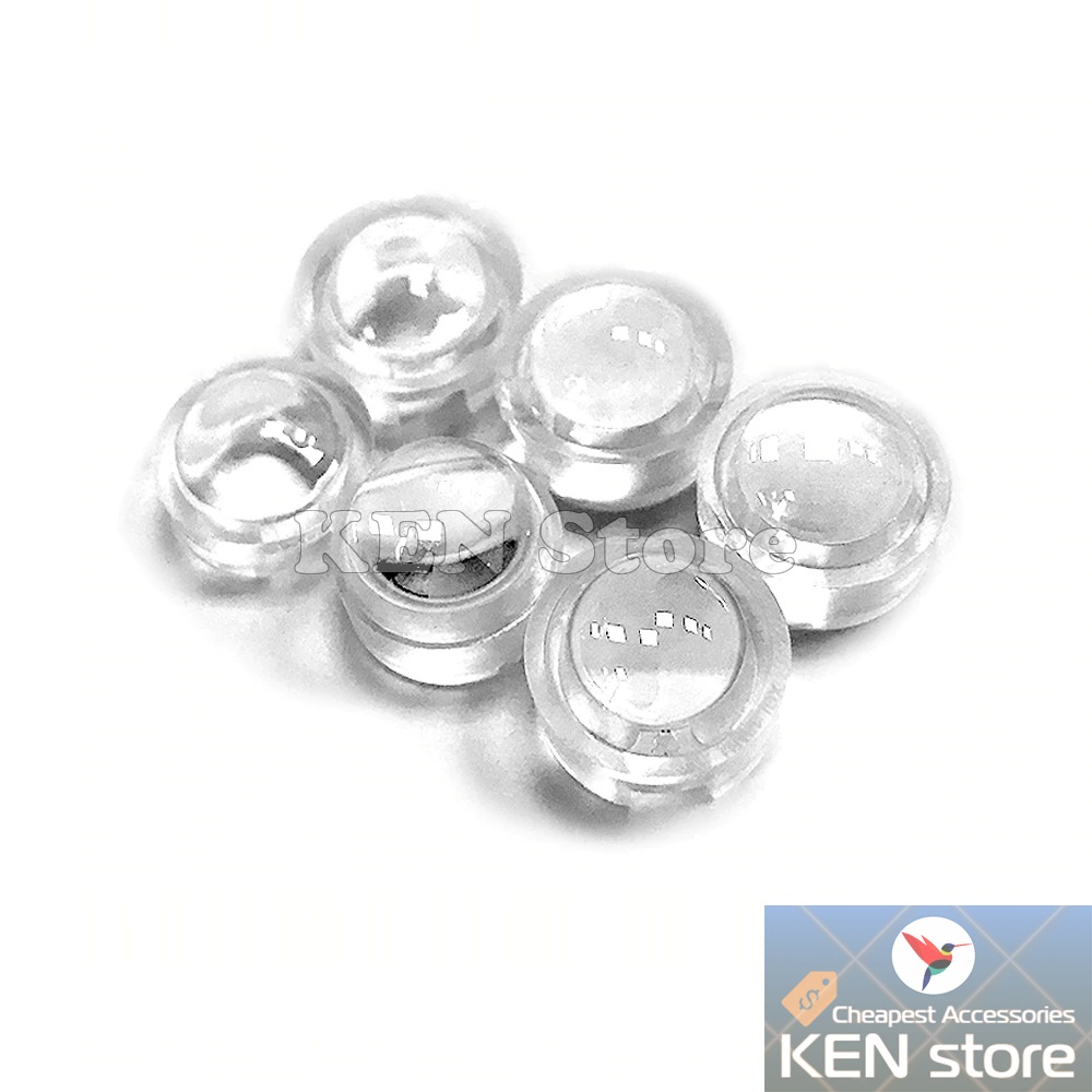 Bộ 5 chóa đèn, thấu kính 13mm cho chip led luxeon 1W 3W 5W