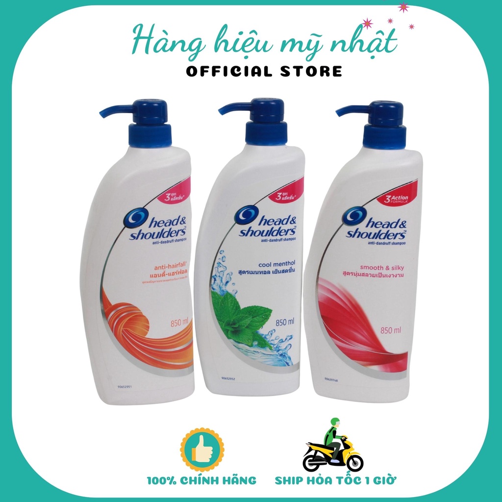 Dầu Gội Head And Shoulder Thái Lan làm sạch gàu mát lạnh