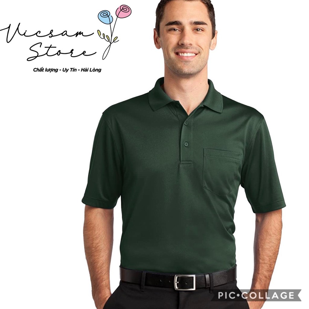 [Video quay thật ] Áo Thun Nam Có Cổ ,Tay Lỡ Trẻ Trung Lịch Lãm Vicsam | BigBuy360 - bigbuy360.vn