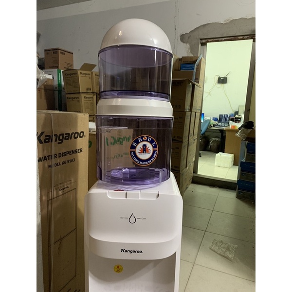 Bình úp cho cây nước nóng lạnh kangaroo , bình có  bộ lọc Seoul , phao tự ngắt