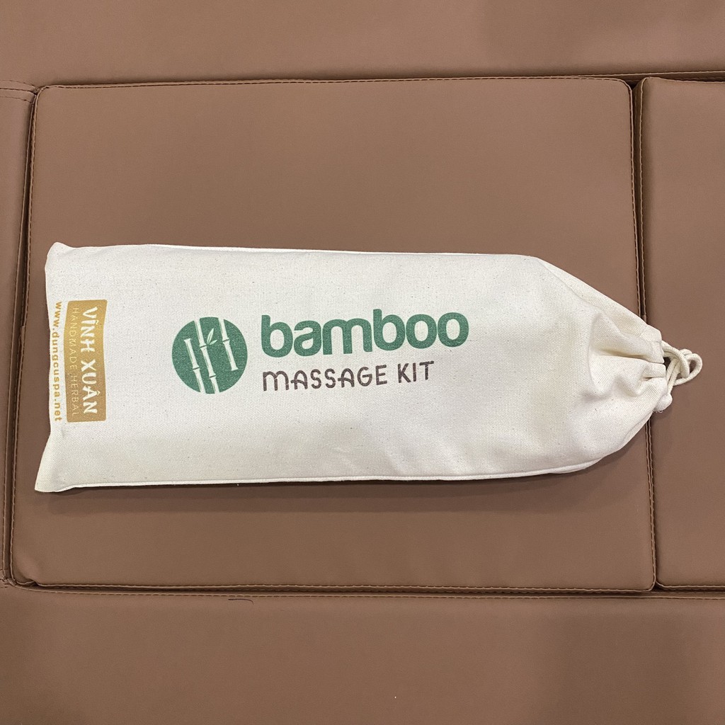 Bộ tre massage-Ống rỗng