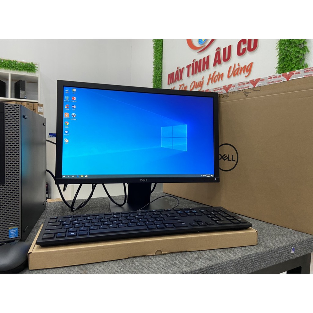 Bộ máy tính để bàn đồng bộ Dell optiplex 390 ( Core i3 / 4G / 500G ) Dell 18.5 Wide - Led