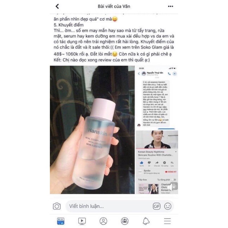 TINH CHẤT CẤP ẨM HANSKIN | BigBuy360 - bigbuy360.vn