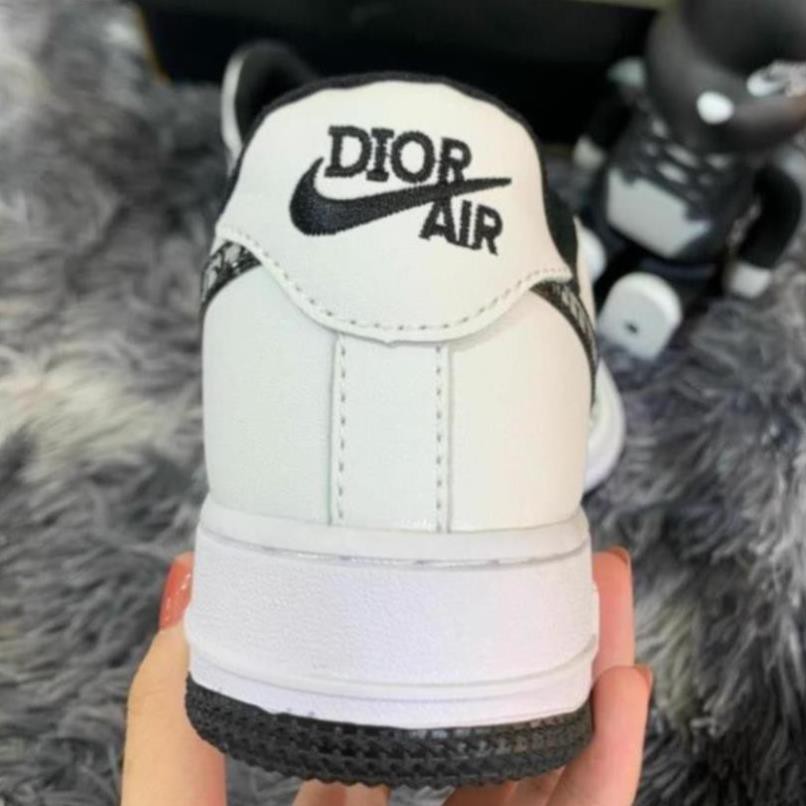 [Hot Trend - giảm giá] Giày Thể Thao Sneakers AF1 Dior Đen,𝐍𝐈𝐊𝐄 AIR FORCE ONE Xám Họa Tiết  siêu hot | BigBuy360 - bigbuy360.vn