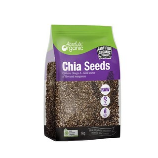 Hạt Chia Úc Absolute Organic Chia Seeds 1kg (Hàng Nội Địa)