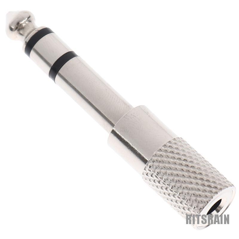 Đầu Cắm Kết Nối Âm Thanh 3.5 6.35mm Male Sang 3.5mm Female | BigBuy360 - bigbuy360.vn