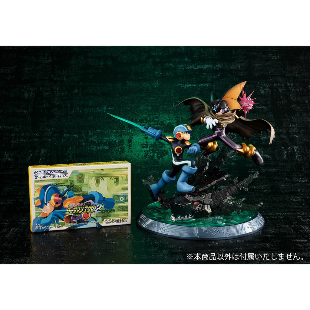 MÔ HÌNH NHÂN VẬT TĨNH MegaHouse MegaMan vs. Bass GCCDX Mega Man Battle Network Figure