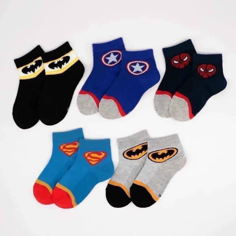 Tất Siêu Nhân Combo 10 Đôi Cho Bé