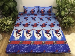 Bộ 5 Món Hè Cotton Poly Mẫu Siêu Nhân Nhện