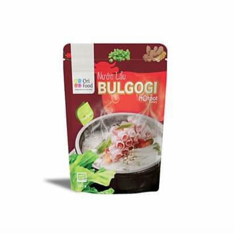 Gia vị cốt lẩu BULGOGI ORIFOOD gói 200g