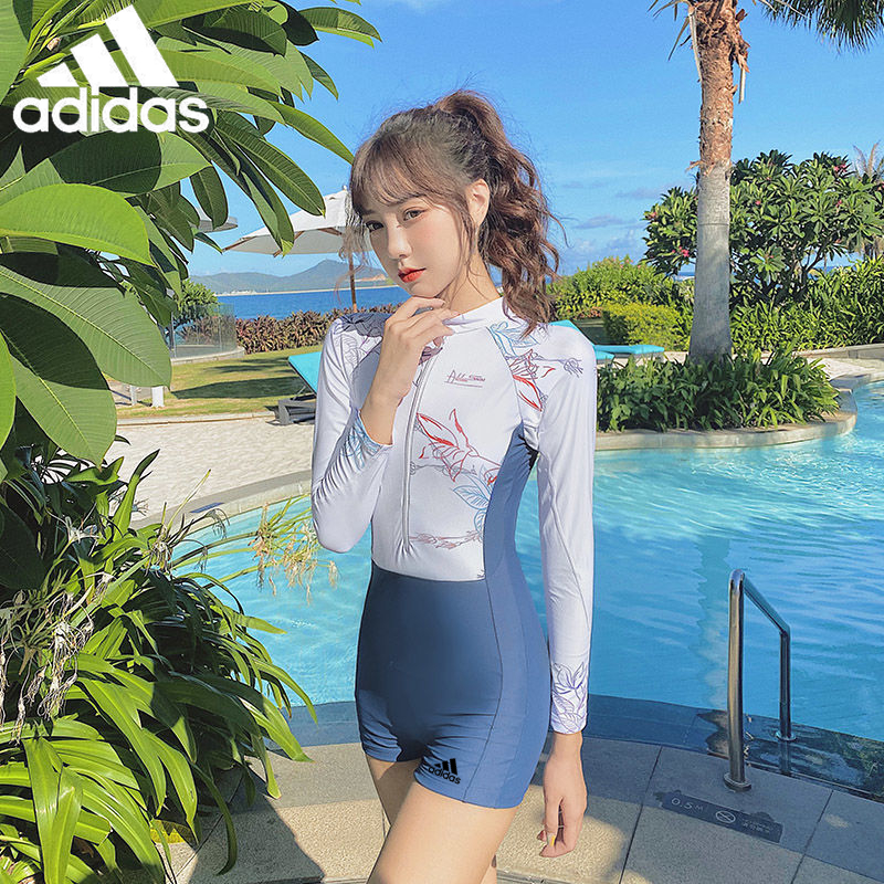 ADIDAS Đồ Bơi Một Mảnh Tay Dài Gợi Cảm Xy5281