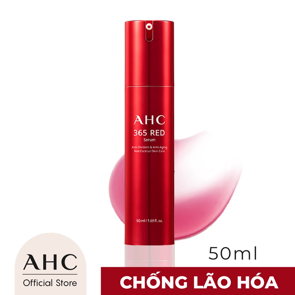 [Mã FMCGMALL -8% đơn 250K] Tinh Chất Chống Lão Hoá AHC 365 Red Serum 50ml