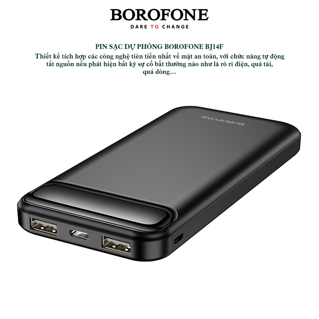 Pin sạc dự phòng Borofone BJ14F 10.000mAh - AK Mobile